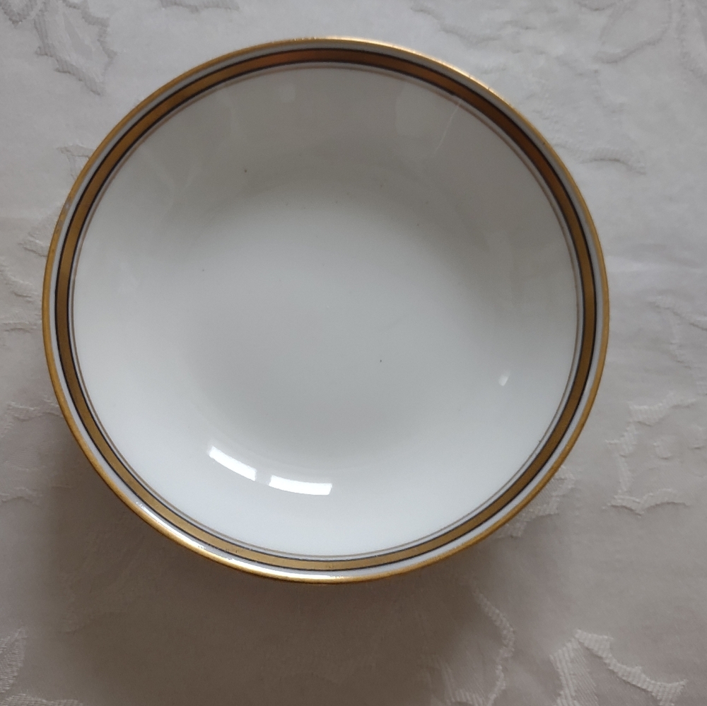 Haviland France Bowl White Gold
